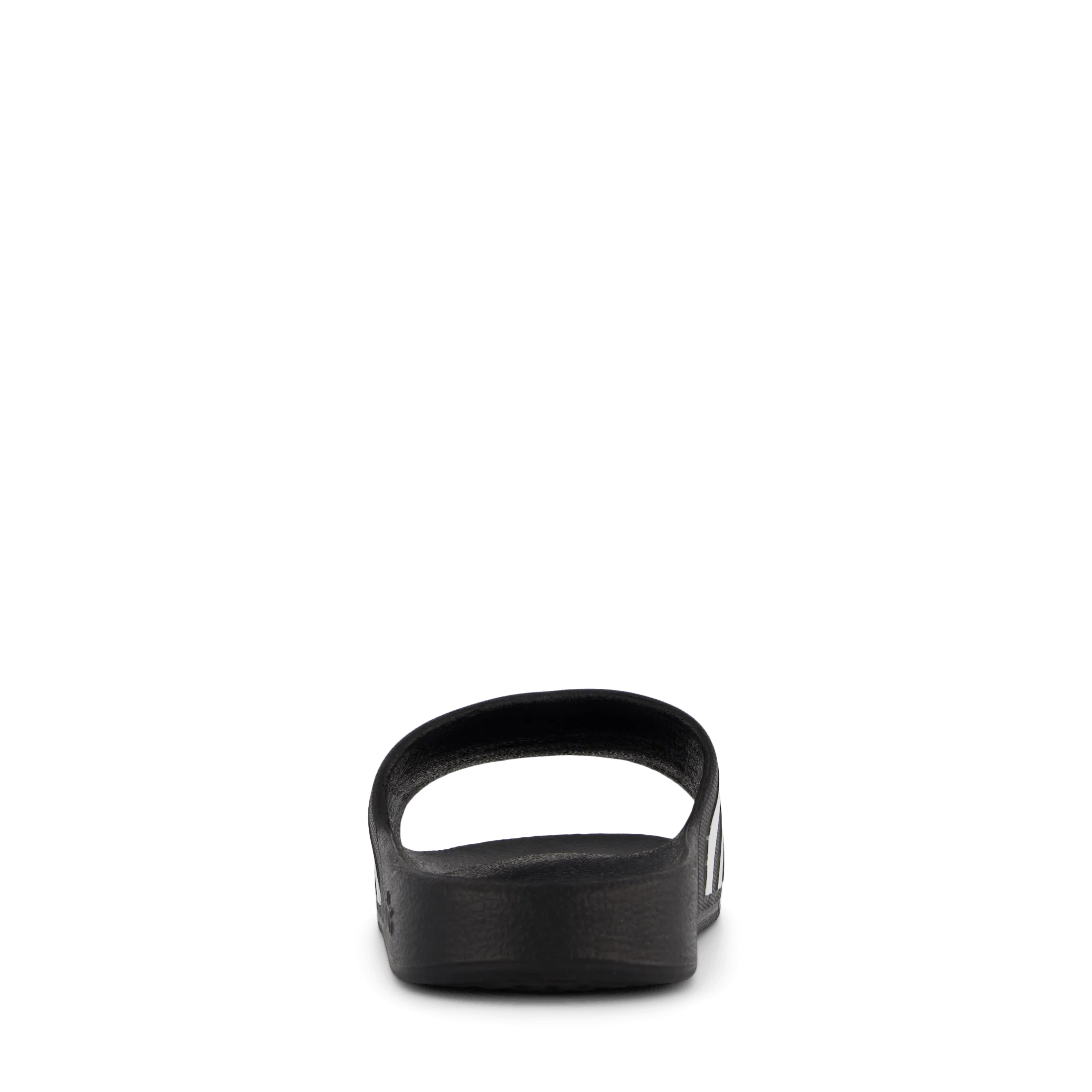 Adilette Aqua Slides Core Black / Cloud White / Core Black Real Leather Flip Flops