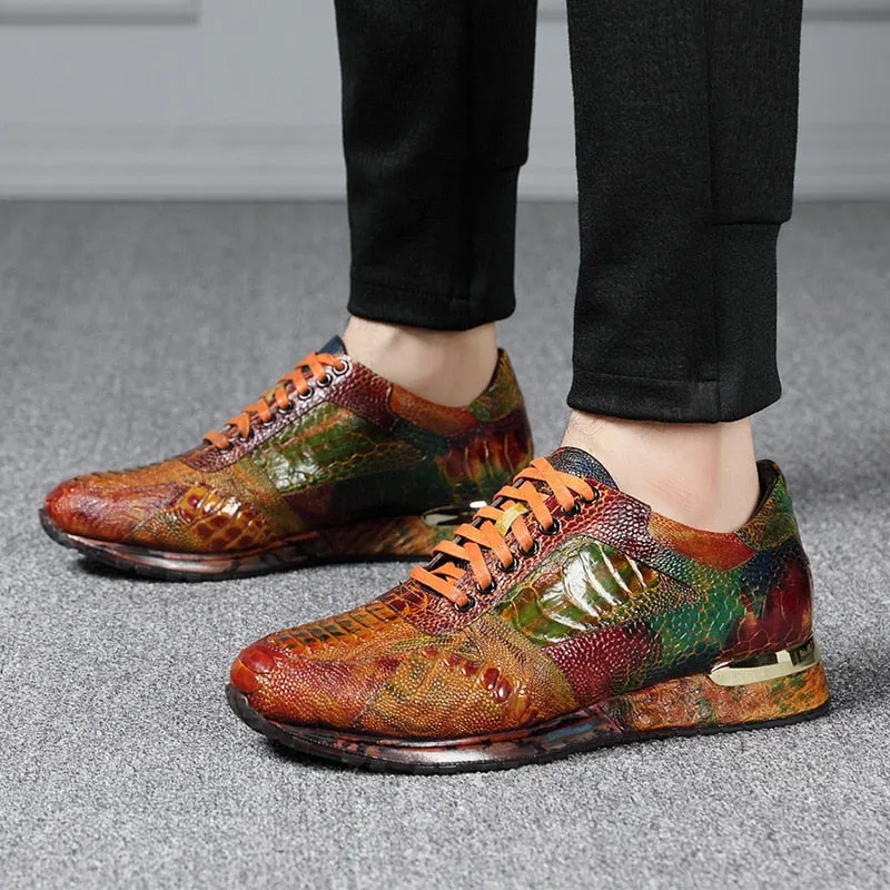 Flat Shoes Nyc Super Nova Men's Genuine Leather Shoes