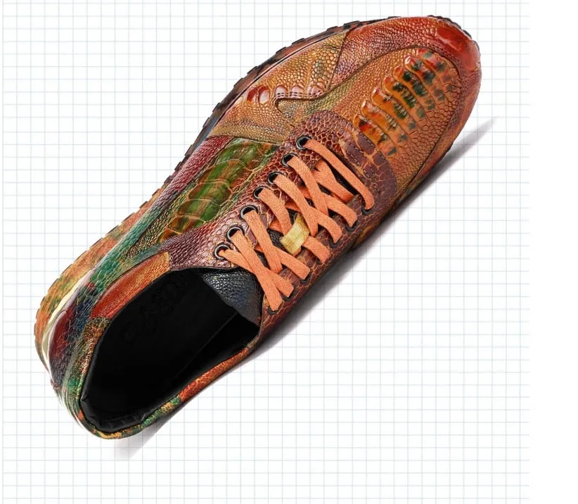 Super Nova Men's Genuine Leather Shoes Flat Shoes Party Dress