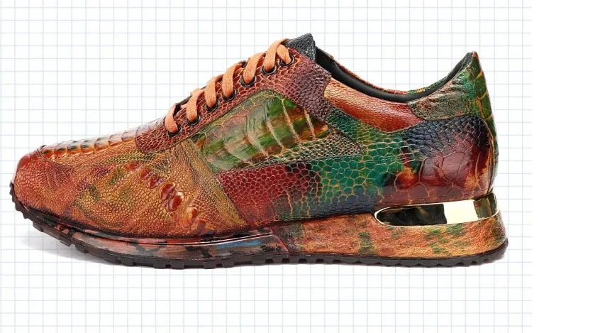 Shoes To Correct Flat Feet Super Nova Men's Genuine Leather Shoes