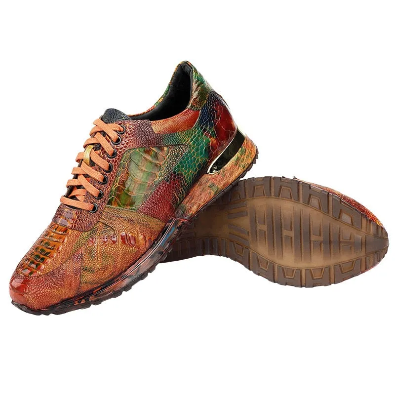 Super Nova Men's Genuine Leather Shoes Liberty Flat Shoes