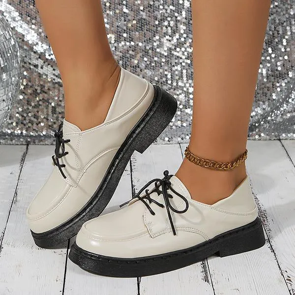 Women's Casual Lace-Up Two-Wear Flat Loafers 22797487S All Star Loafers