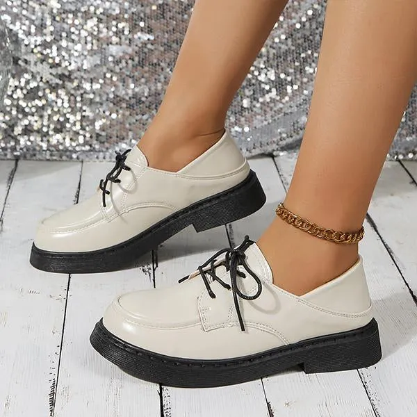 Aerosole Loafers Women's Casual Lace-Up Two-Wear Flat Loafers 22797487S