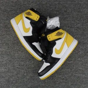 Best Long Distance Asics Running Shoes Nike Air Jordan 1 High Retro OF 6 Ring White Black Yellow Shoes Basketball Men Size US 7 - 13