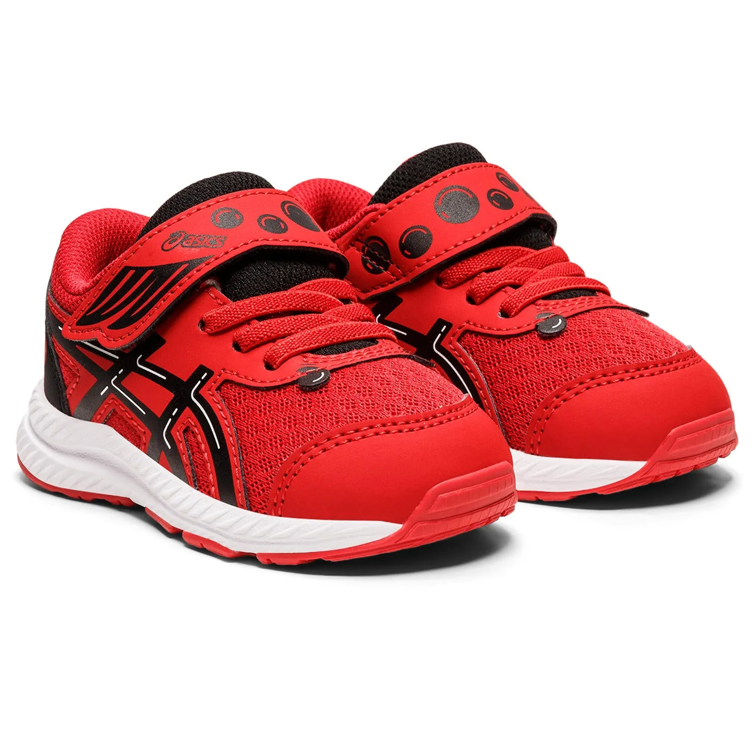 Asics Shoes For Running CONTEND 8 TS SCHOOL YARD (Classic Red/Black)