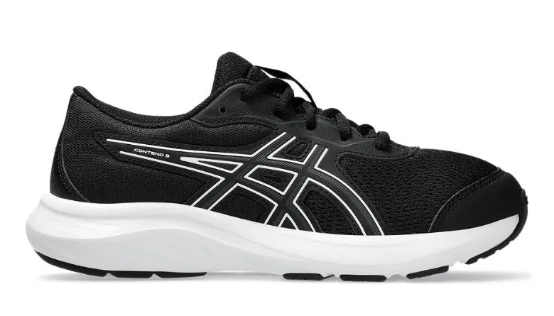 CONTEND 9 GS (Black/White) Asics Kill Bill Shoes