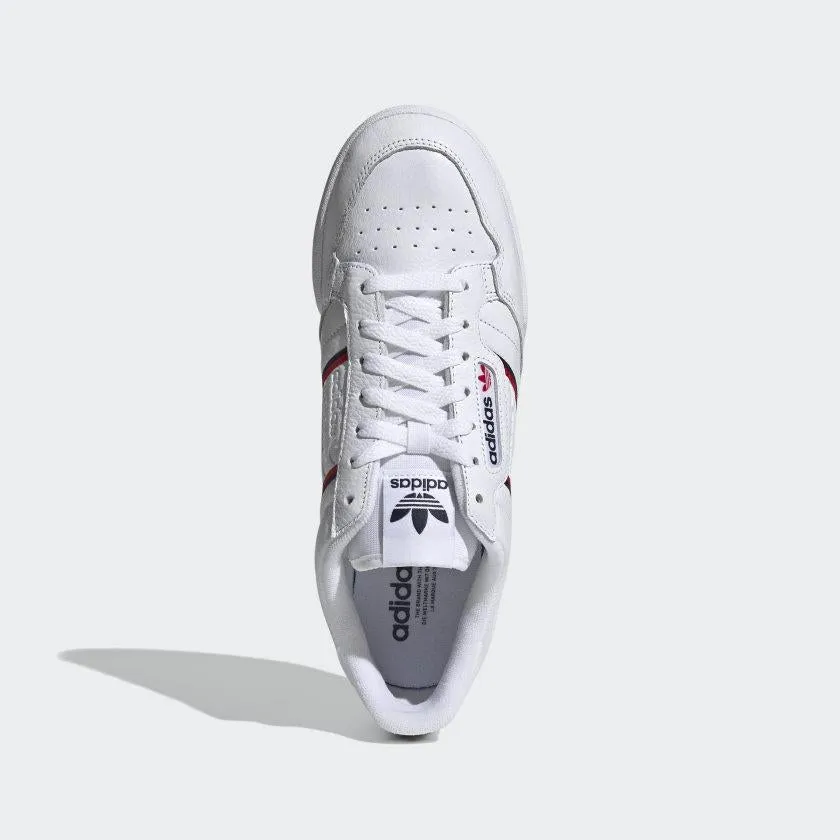 Adidas Campus 00s Shoes Off White Continental 80 Shoes (White   Red   Navy)