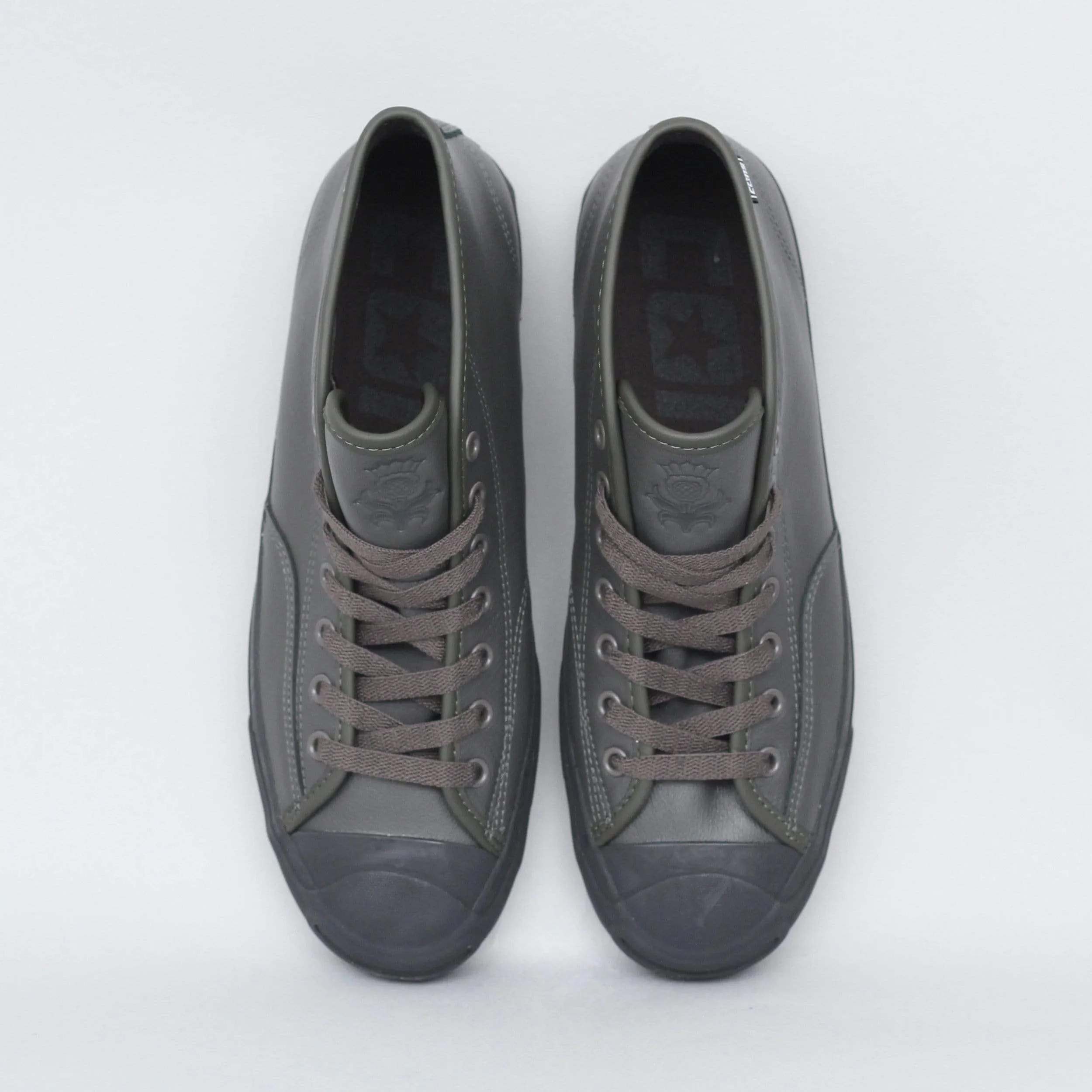 Converse Jack Purcell Pro Mid Shoes Beluga / Black / Black Best Asics Running Shoes For Overweight