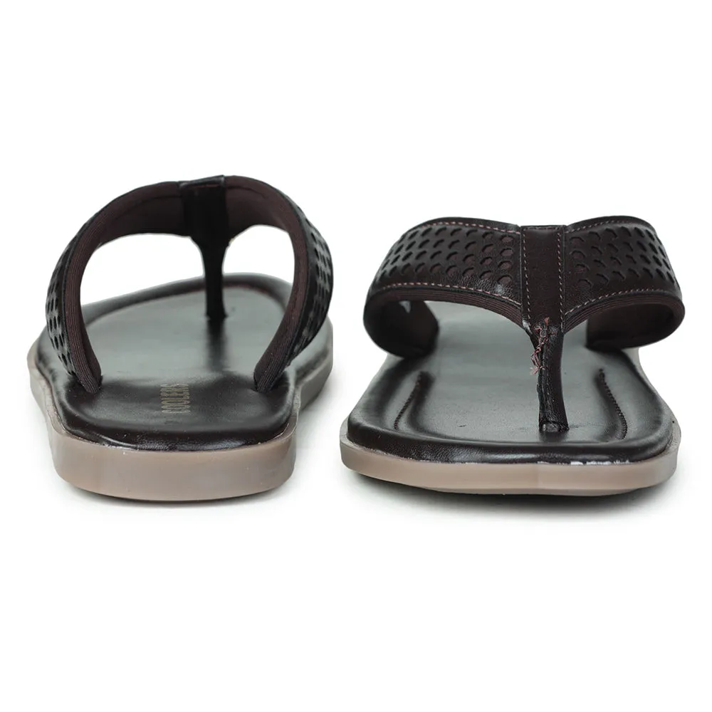 Coolers By Liberty COLE-1E Casual Brown Slippers & Flip-Flop For Men Watermelon Slippers