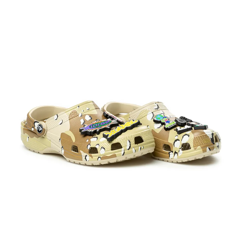 Crocs x XLARGE Classic Clog | Desert Camo Nicest Sandals