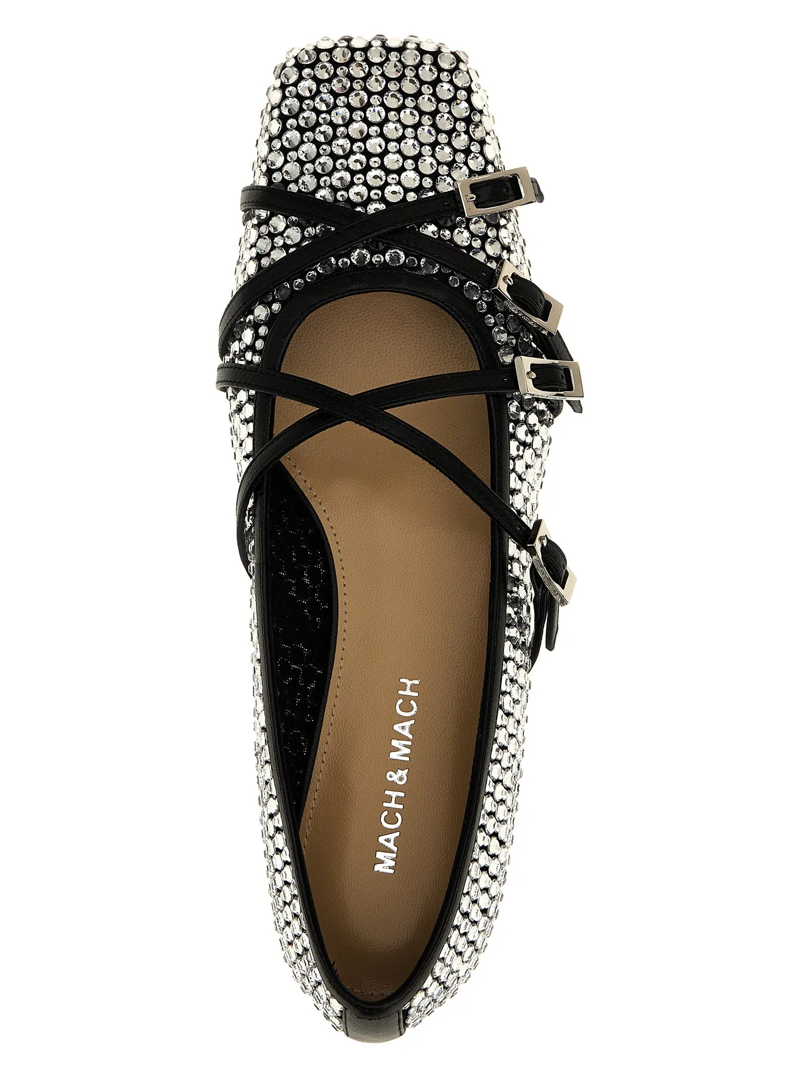 Rekomendasi Flat Shoes Crystal Net Flat Shoes Nero