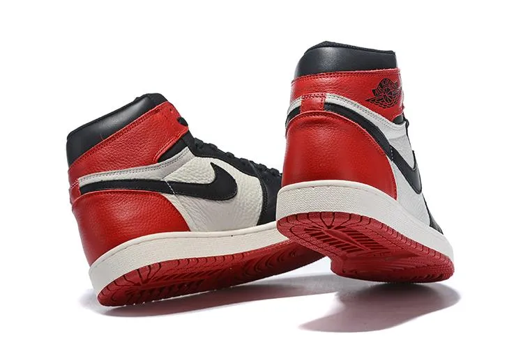 Asics Trail Shoes Nz Nike Air Jordan 1 Retro High OG 'Bred Toe' Red White Black Sneaker Shoes Sale Men Size 7-12
