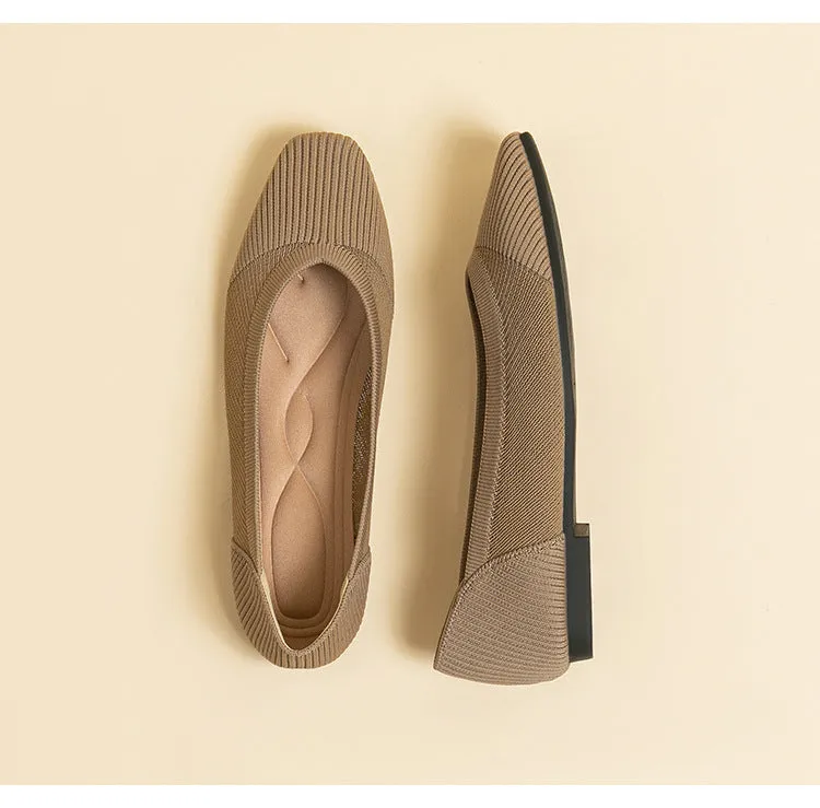 Thick Soled Flat Shoes Comfortable  Flat Shoes  Lightweight & Stylish