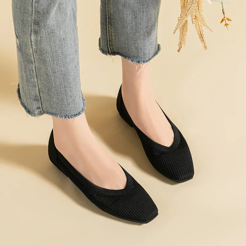 Comfortable  Flat Shoes  Lightweight & Stylish Foot Pain When Wearing Flat Shoes