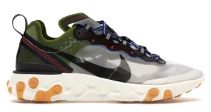 Asics Shoe Width D React Element 87 Moss