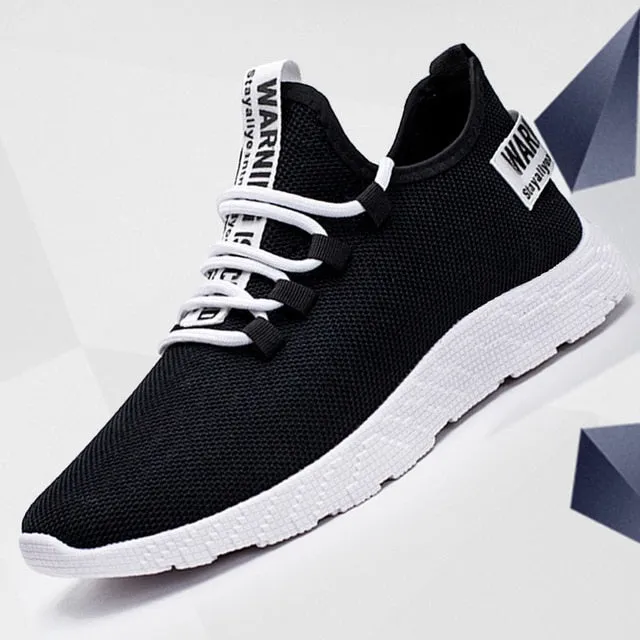 Golden Flats Shoes Men Vulcanize Shoes Sneakers Breathable Men Casual Shoes No-slip new Male Air Mesh Lace Up Men Shoes Tenis Masculino Wholesale