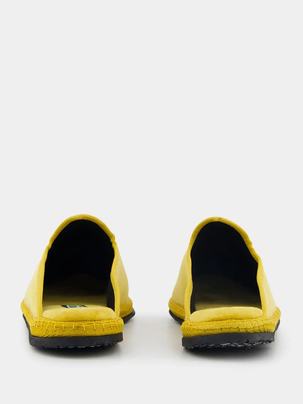 DandyCotton Velvet Yellow Slippers 1901 Loafers