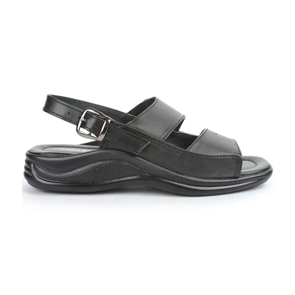 Coolers Formal (Black) Sandals For Men 2013-24 By Liberty Clear Plastic Slippers