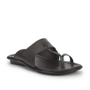 Slippers Code Dti Coolers Casual Brown Toe Ring Slippers For Men COOL99-402 By Liberty