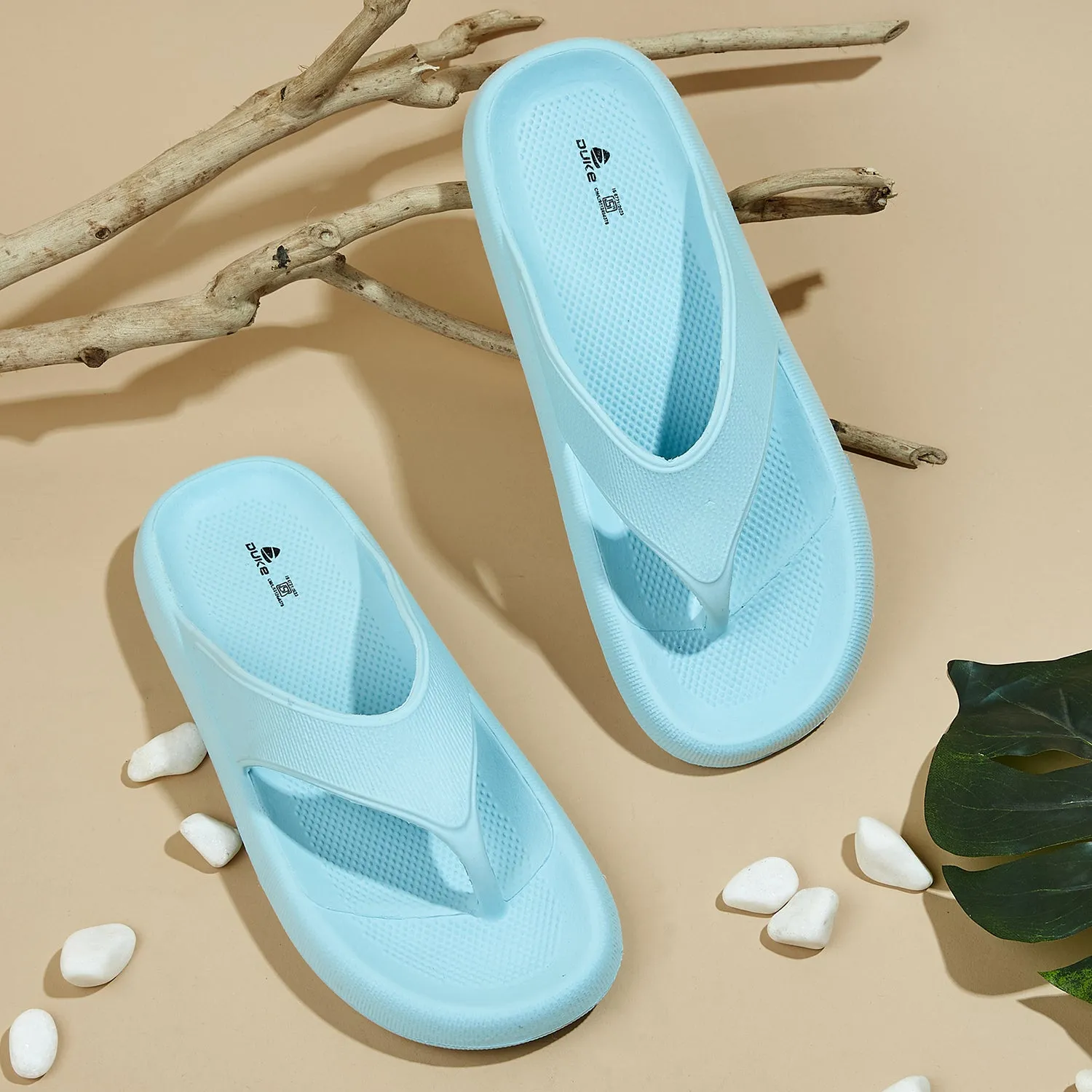 Duke Women Thong Flip-Flops  (XFW0343) Socks For Flip Flops