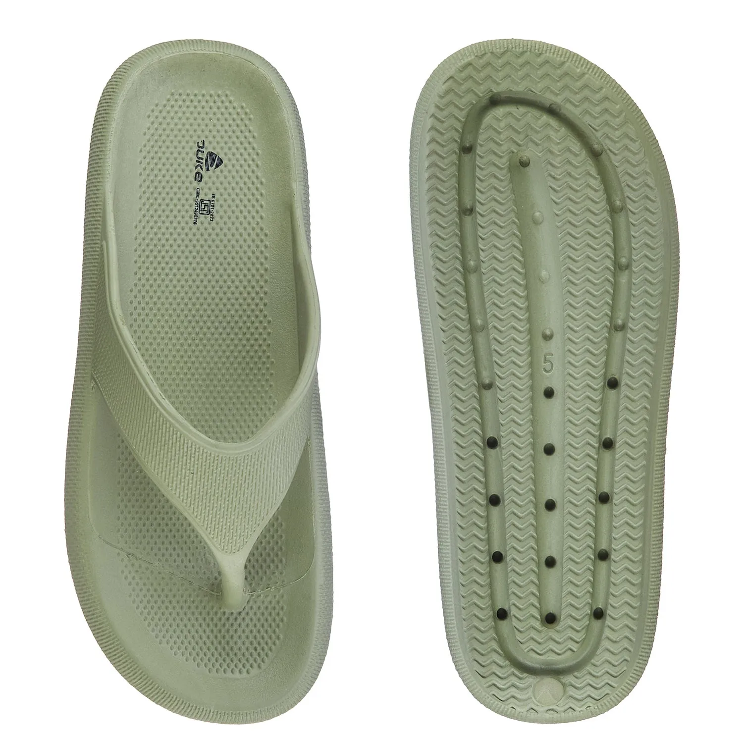 Duke Women Thong Flip-Flops  (XFW0343) 90's Flip Flops