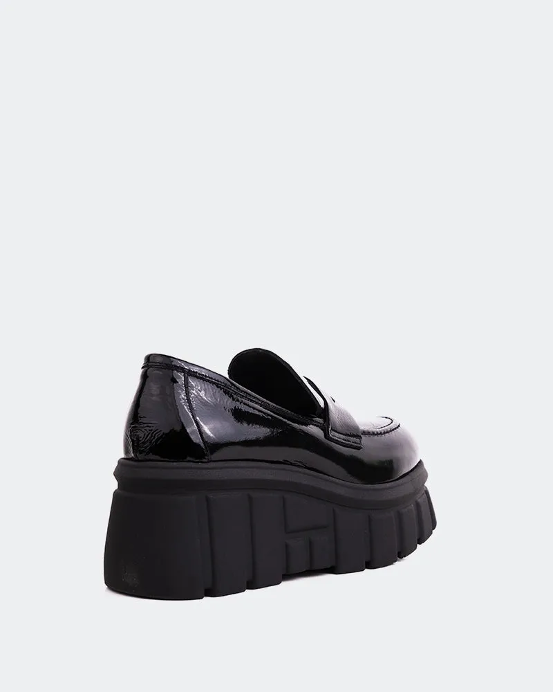 Heren Loafers Dawson Black Naplack