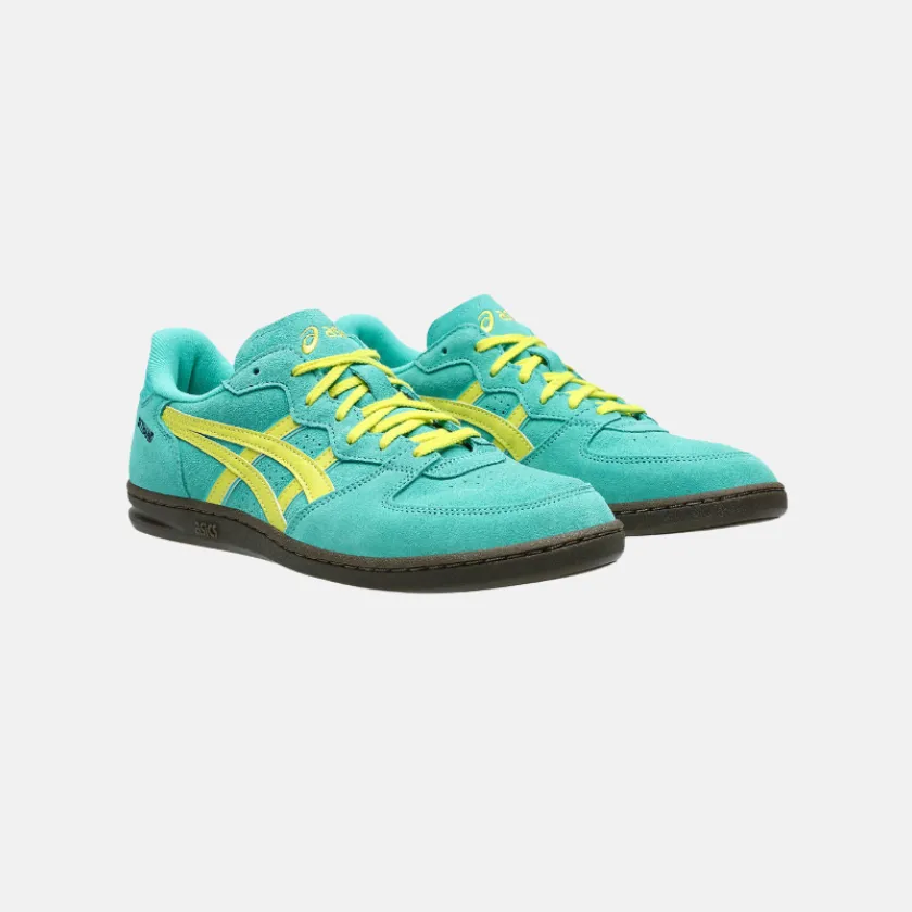 Asics Street Style Shoes ASICS SKYHAND OG Unisex Sportstyle Shoes  Waterfall/Lemon Spark
