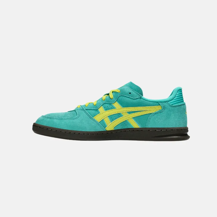 ASICS SKYHAND OG Unisex Sportstyle Shoes  Waterfall/Lemon Spark Asics Speed Ff Tennis Shoes