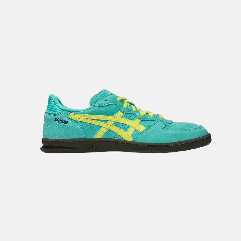 Best Running Shoes Of Asics ASICS SKYHAND OG Unisex Sportstyle Shoes  Waterfall/Lemon Spark