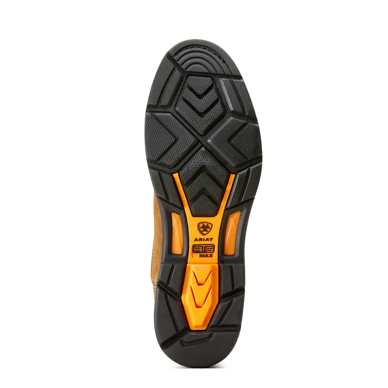 'Ariat' Men's 11" Workhog XT EH WP Comp Toe - Distressed Brown / Bravo Brown Soft Toe Work Boot