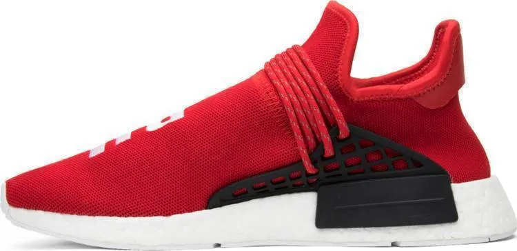 Barefoot Adidas Shoes Pharrell x Adidas NMD Trail 'Human Race' Red Shoes Men Women Sneaker Sale All Size US 7-11