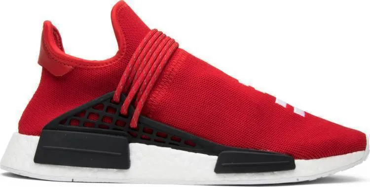 New Adidas Running Shoes 2025 Pharrell x Adidas NMD Trail 'Human Race' Red Shoes Men Women Sneaker Sale All Size US 7-11