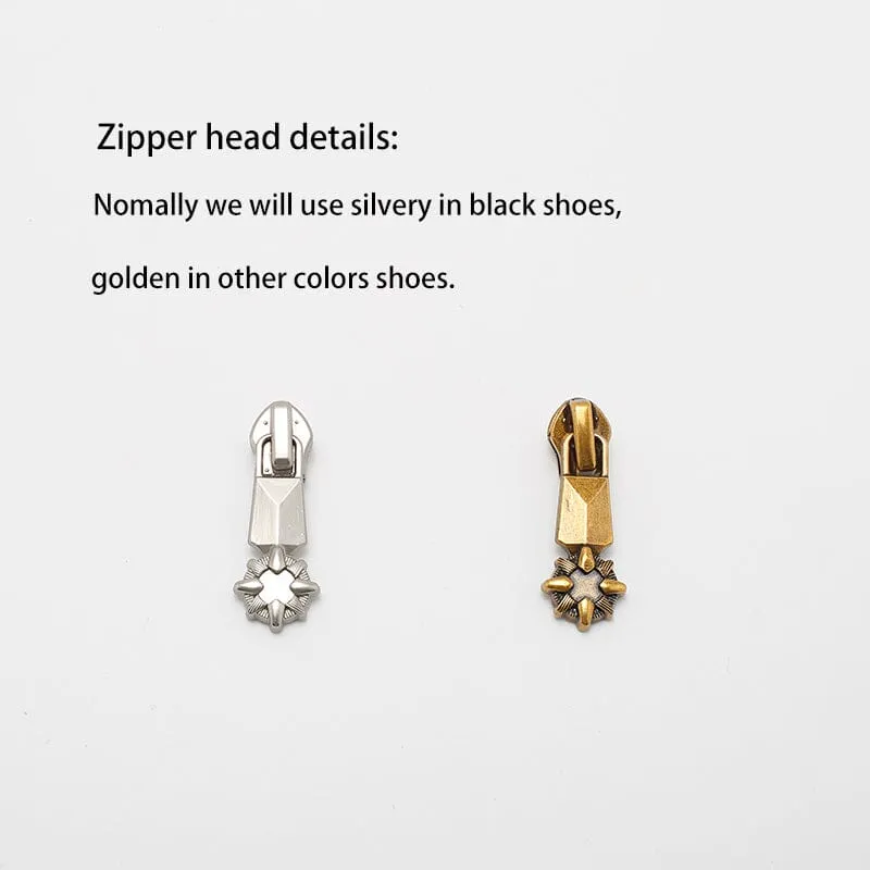 Retro Martin Boots Brush-Off Leather Round Toe Low Heel Bottine Flat Ankle Boots Black/Coffee D Orsay Oxfords