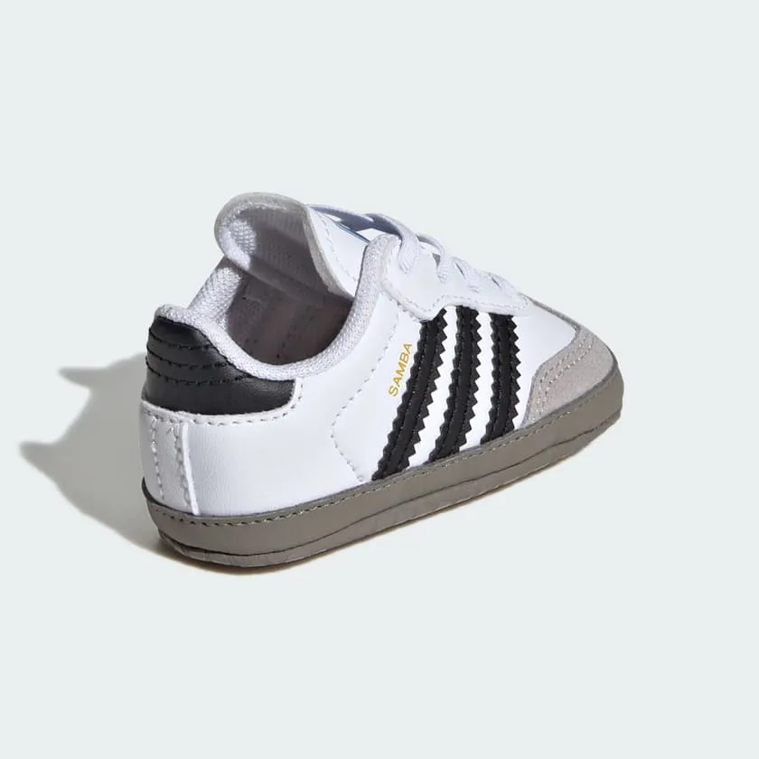 Adidas Mid Rise Shoes Samba Shoes (Cloud White   Core Black   Clear Granite)