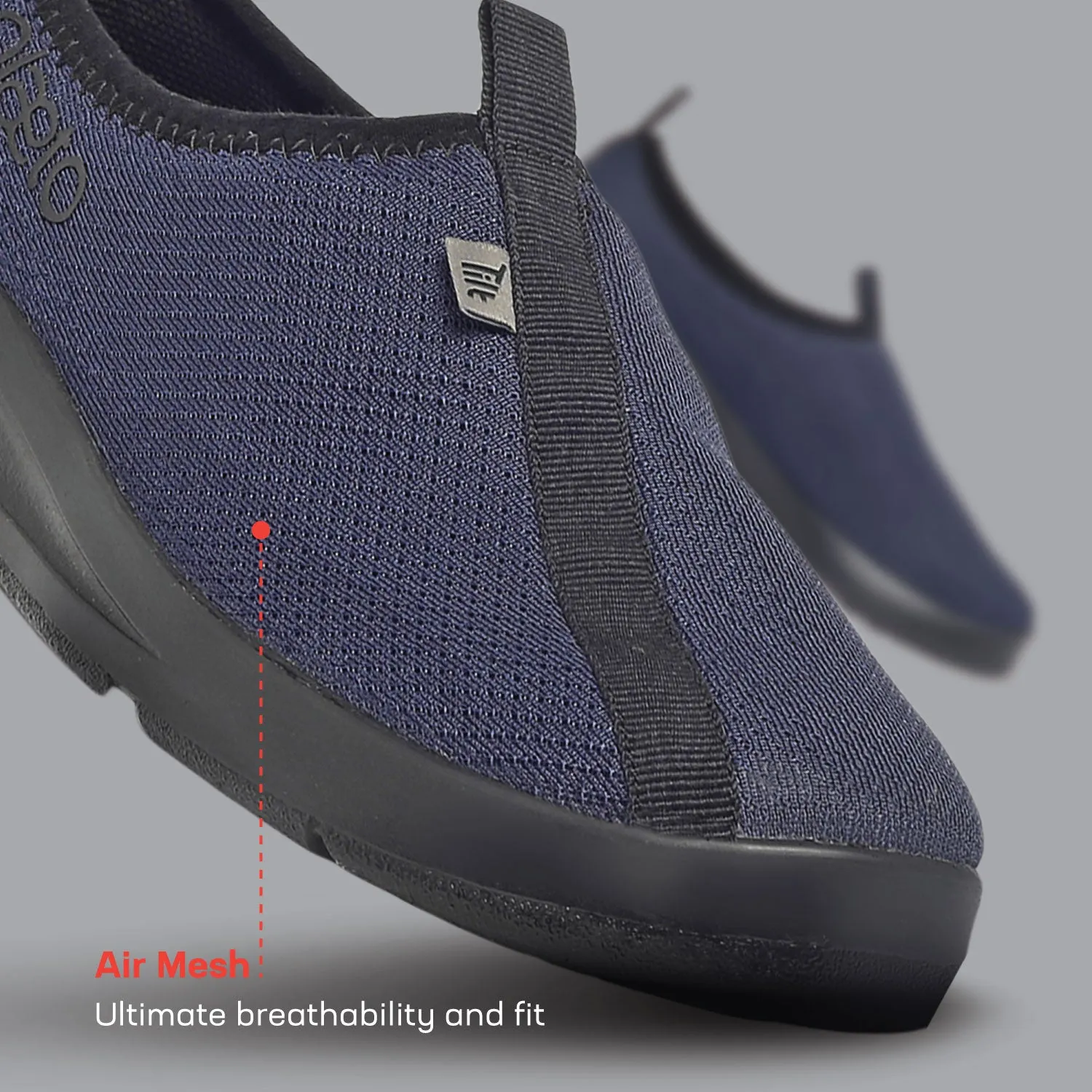 Ugg Slip On Slippers EZPlay Slip Ons for Men-Navy Blue