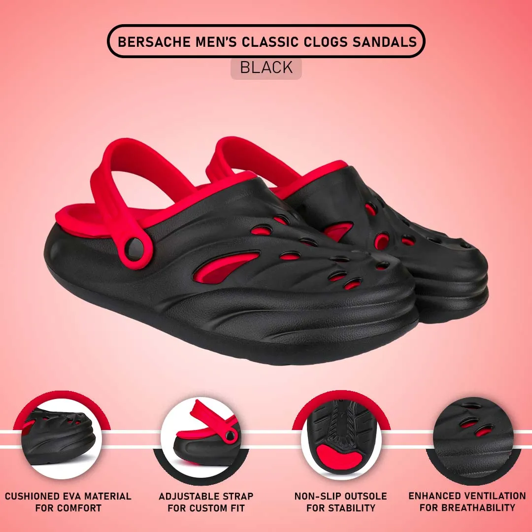 Bersache Extra Soft Classic Casual with Back Strap Regular wear with Ultra Soft & Flexibility Technology Flip-Flop for Men's/ boy,s - 6029 (Red) Desinger Slides