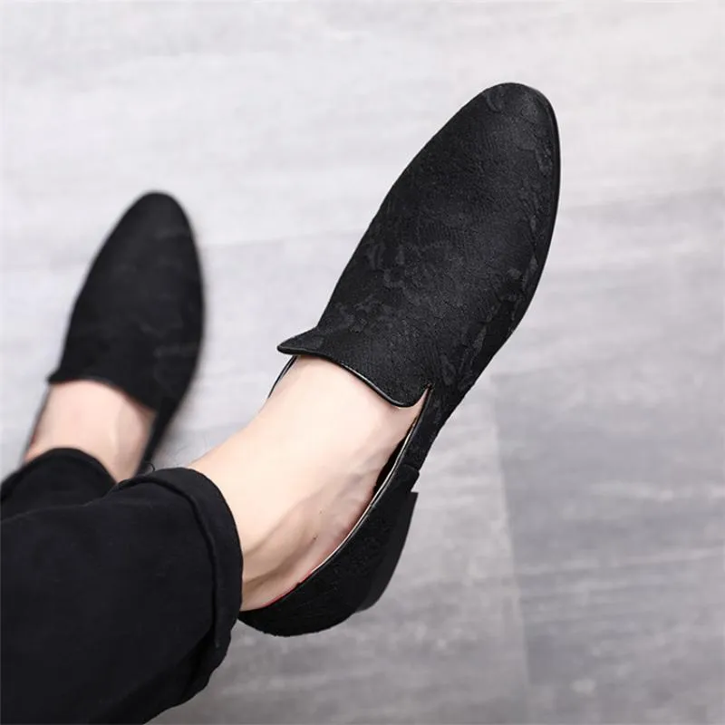 Men's Autumn Casual Loafers With Embroidery | Plus Size Felisha Loafers