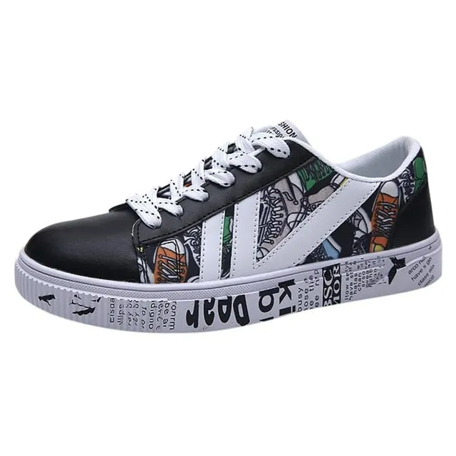 Men Shoes Sneakers Vulcanized Sneakers For Teens