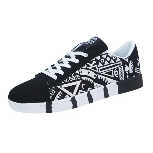 Men Shoes Sneakers Vulcanized Retro Inspired Sneakers