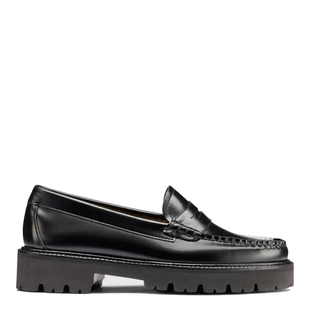 Light In The Loafers Origin G.H. Bass Women's Whitney Super Lug Weejuns Loafer in Black