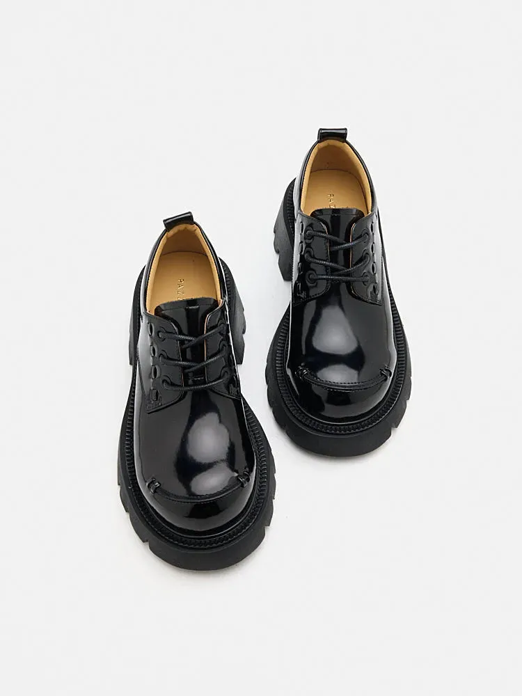 Stacy Loafers Edythe Chunky Lace-Up Loafers