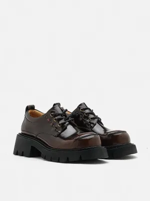 Dior Shoes Loafers Edythe Chunky Lace-Up Loafers