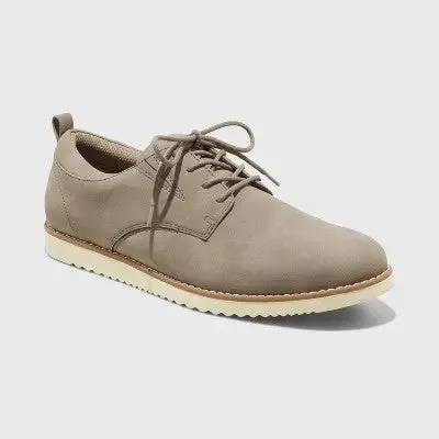 Espadrilles Slip On Goodfellow & Co Men's Lace-Up Casual Oxford Sneakers Faux-Suede Extra Padding