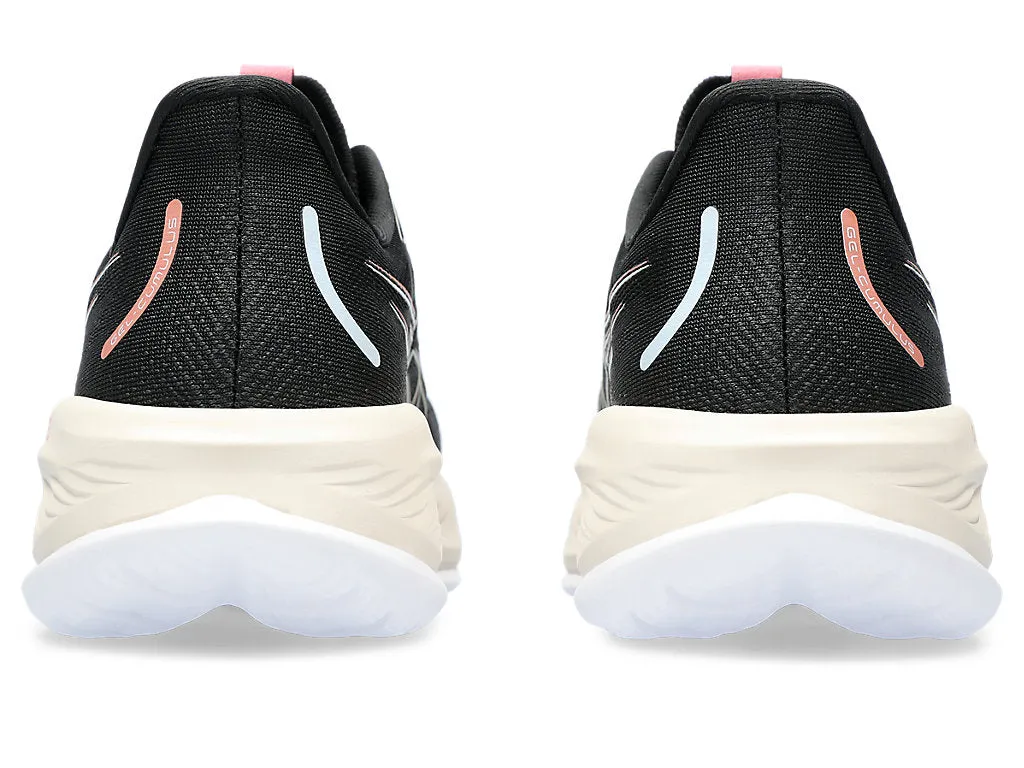 Asics Shoes With Carbon Plate Asics Women's GEL-CUMULUS 26 Running Shoes in Black/Dark Jade