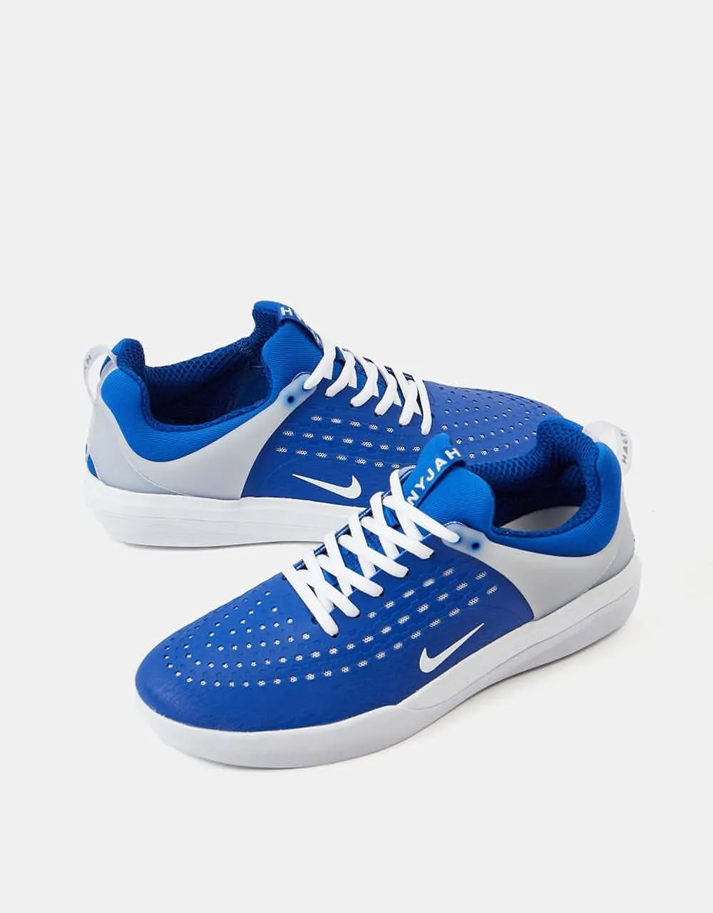 Nike SB Zoom Nyjah 3 Skate Shoes - Game Royal/White-Game Royal-Game Royal Djokovic Asics Shoes