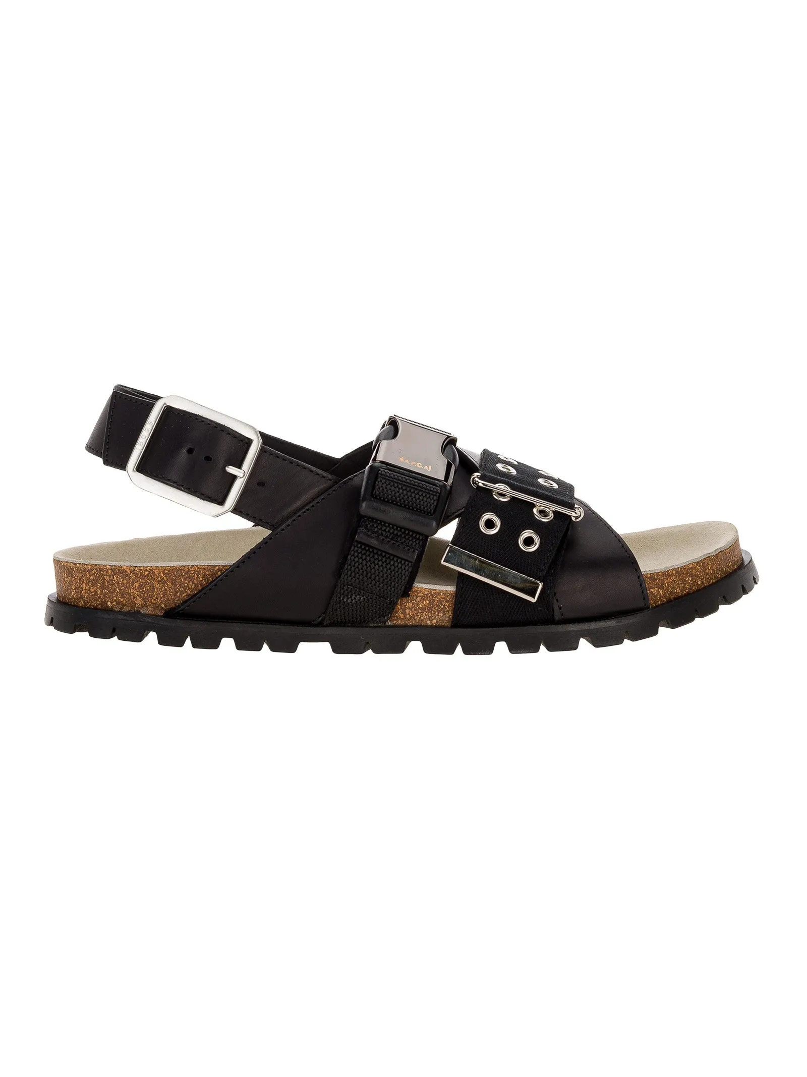A.P.C. X Sacai Eyelet Buckled Sandals Gryphon Sandals