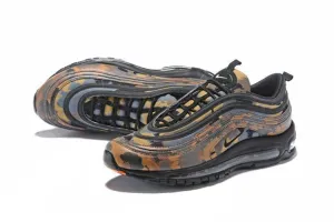 Best Asics Running Shoes 2016 Nike Air Max 97 Camouplage Army Green Black Shoes Sale Size US 7-11
