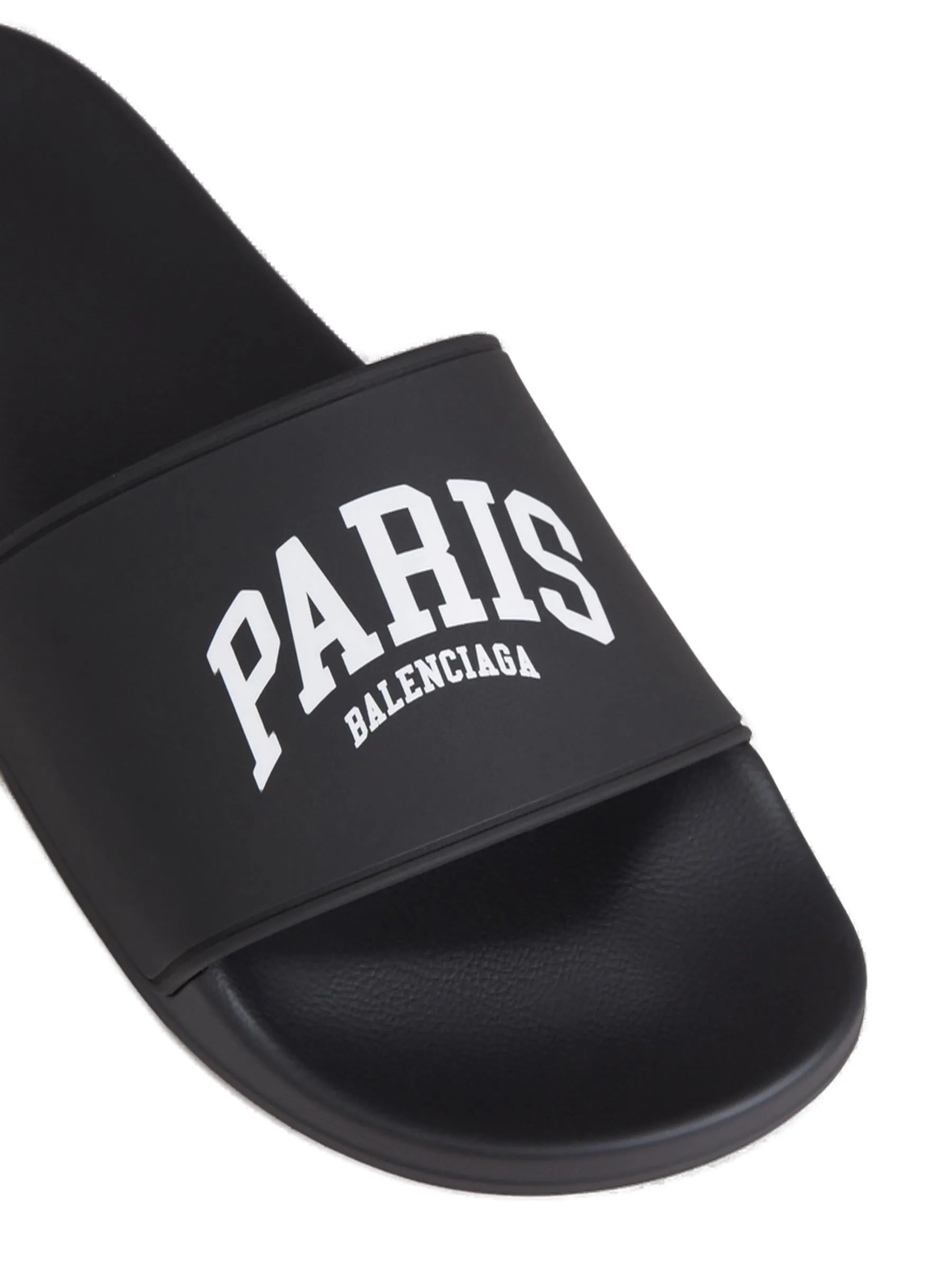 Raffia Sandals Balenciaga Cities Paris Logo Printed Sandals