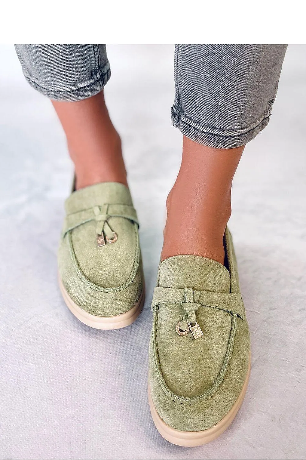 Elegant Ecological Suede Moccasins - Model 176040 Amazon Penny Loafers