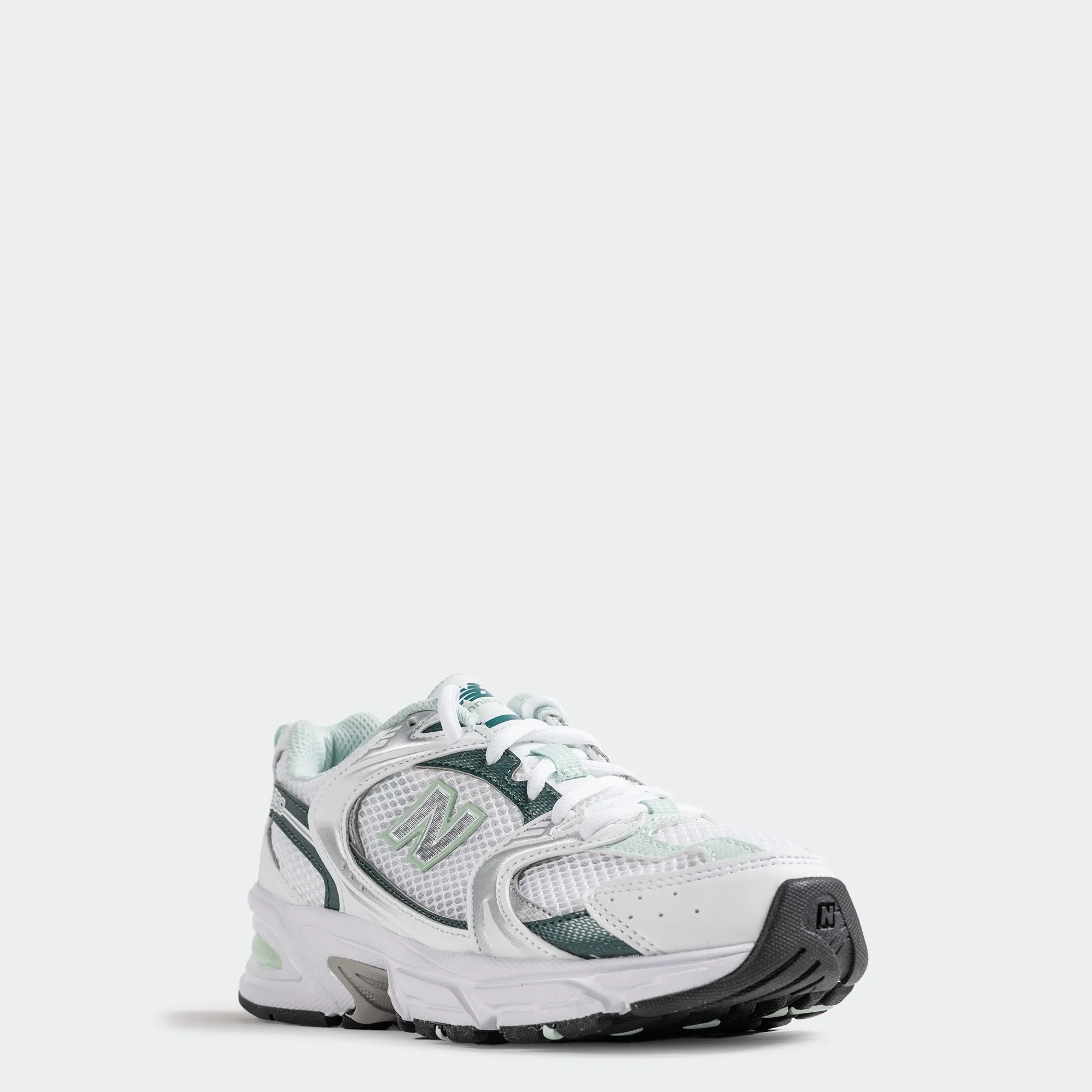 New Balance Women's Red Sneakers Unisex New Balance 530 Shoes White/ New Spruce